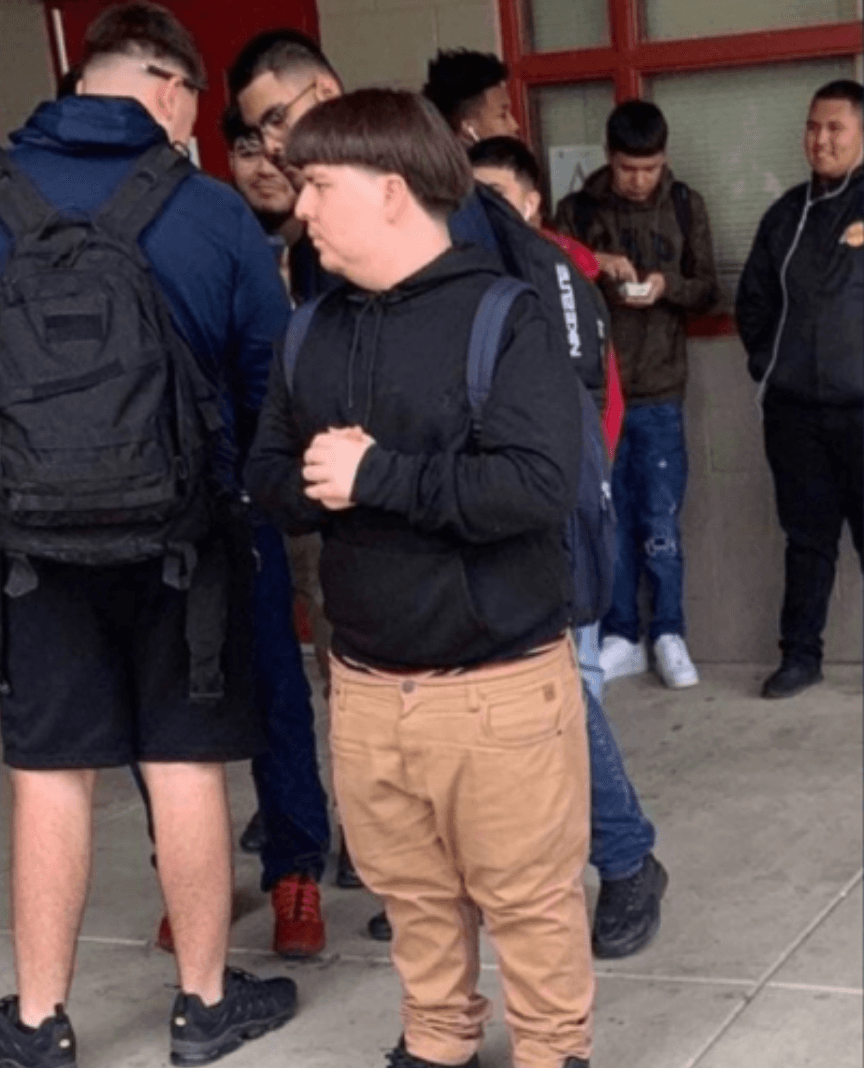 Bowl cut guy