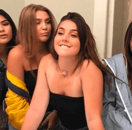 Hot girl biting lip