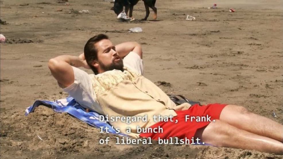 Mac on the beach