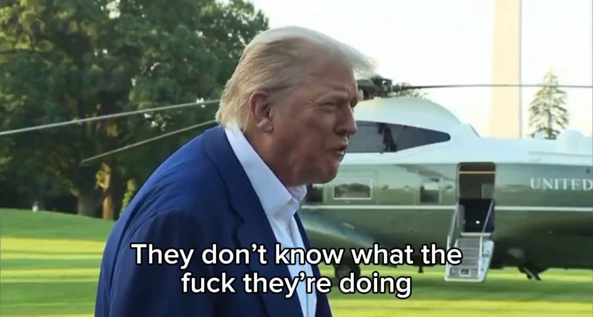 Trump F-bomb