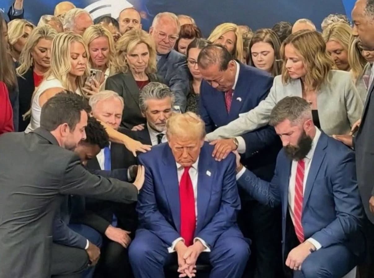 Trump being praised