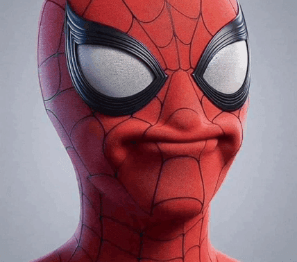 Spiderman cooked