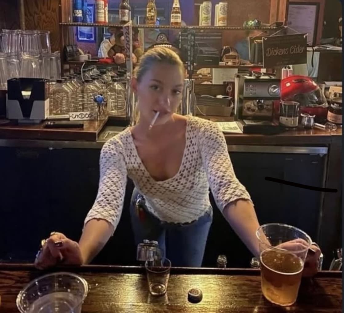 Hot bartender