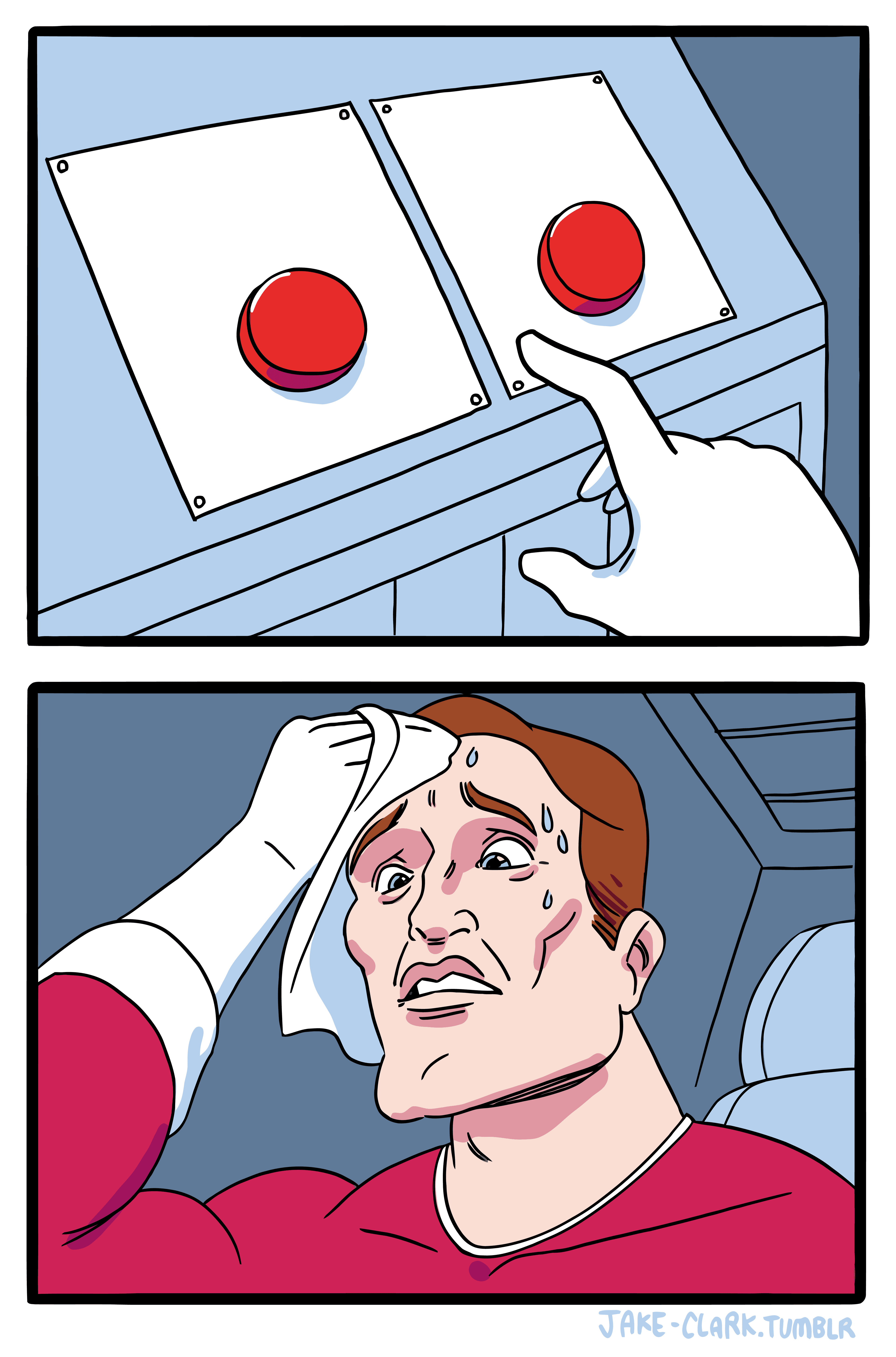 Choice button choix difficile bouton 01