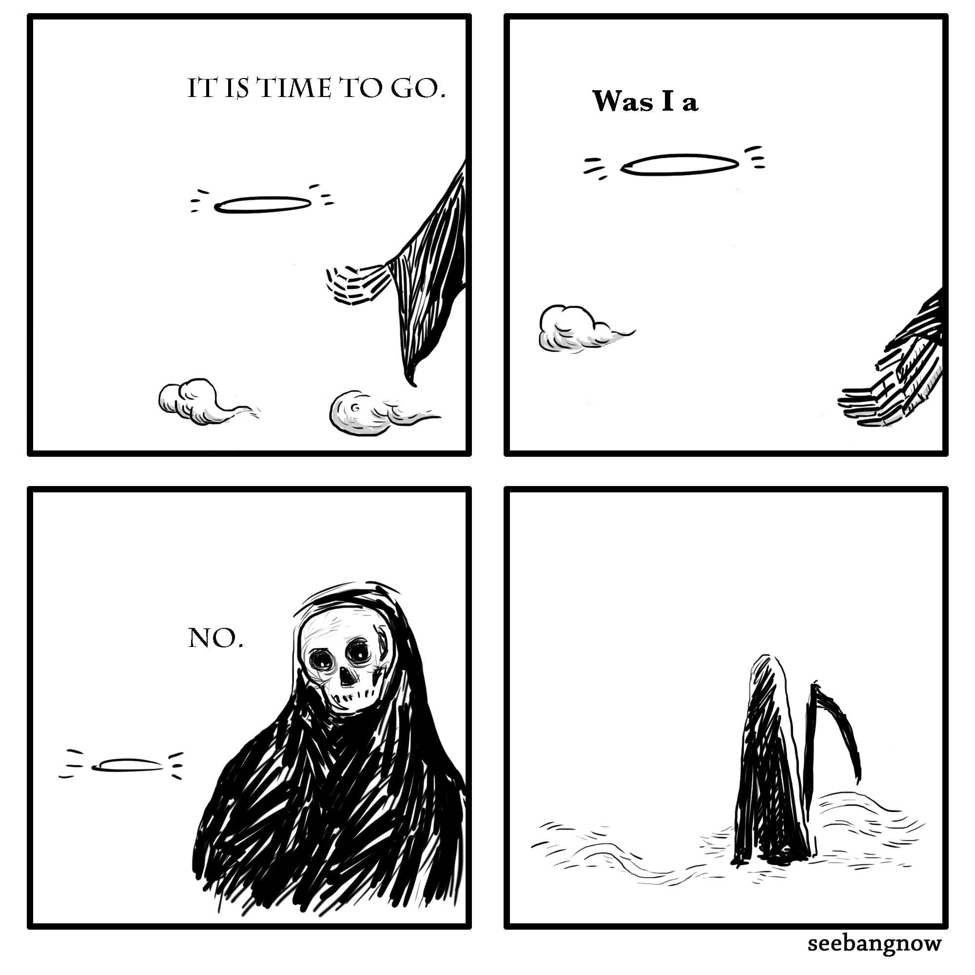 Death good boy dog