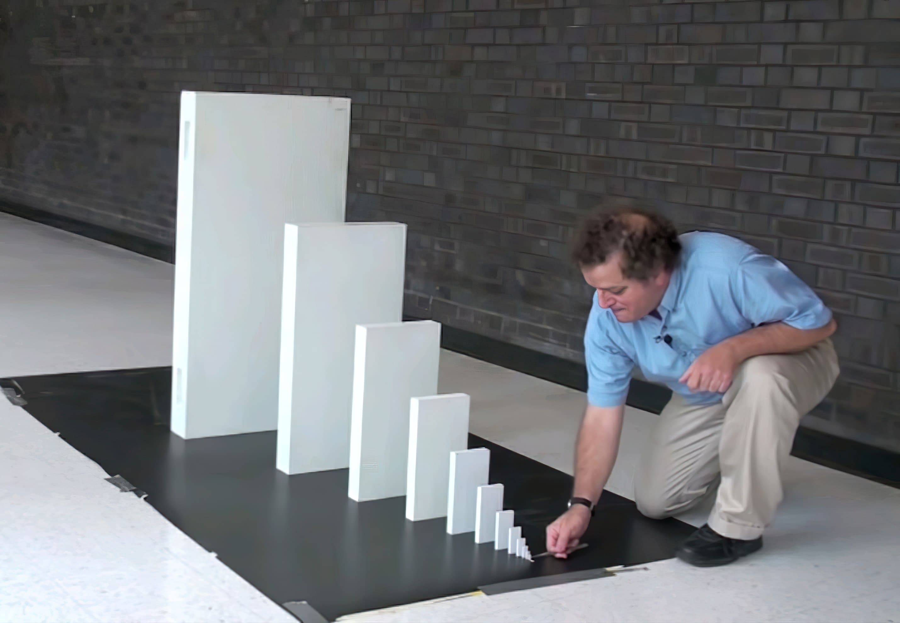 Domino effect guy