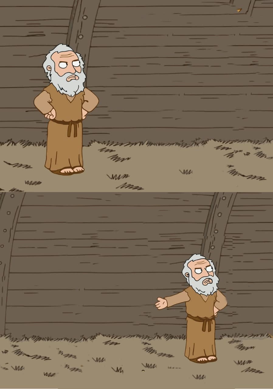 Family Guy Noah confused