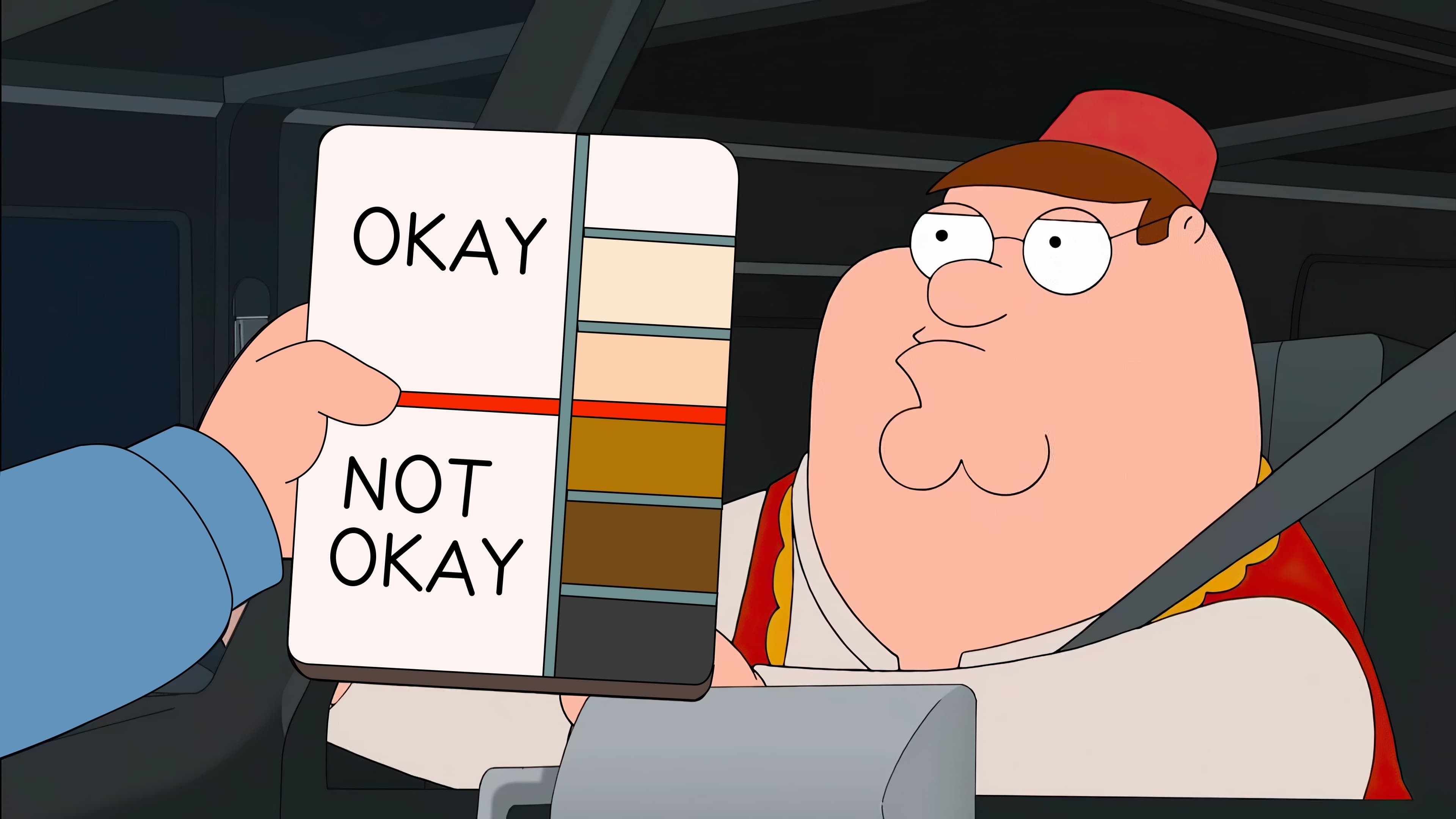 Family guy the griffin okay not okay