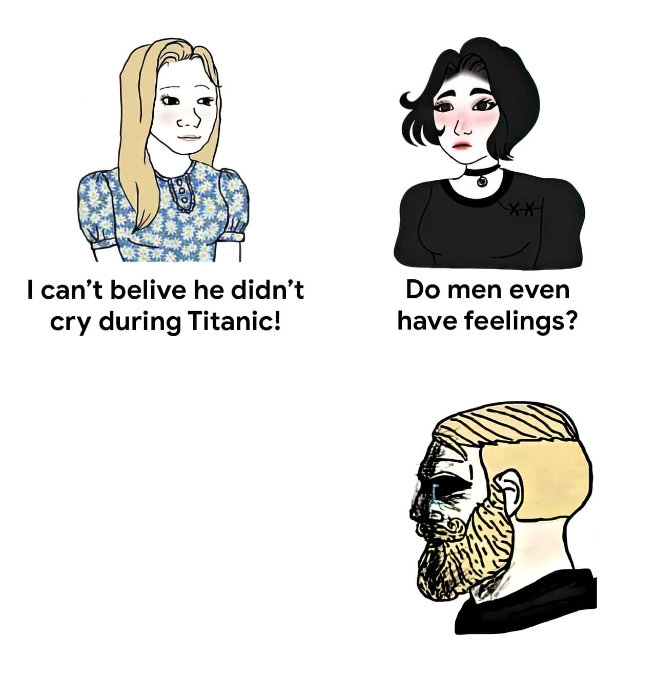 Do men even have feelings