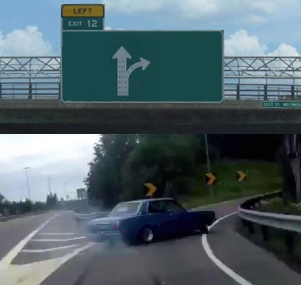 Left exit 12