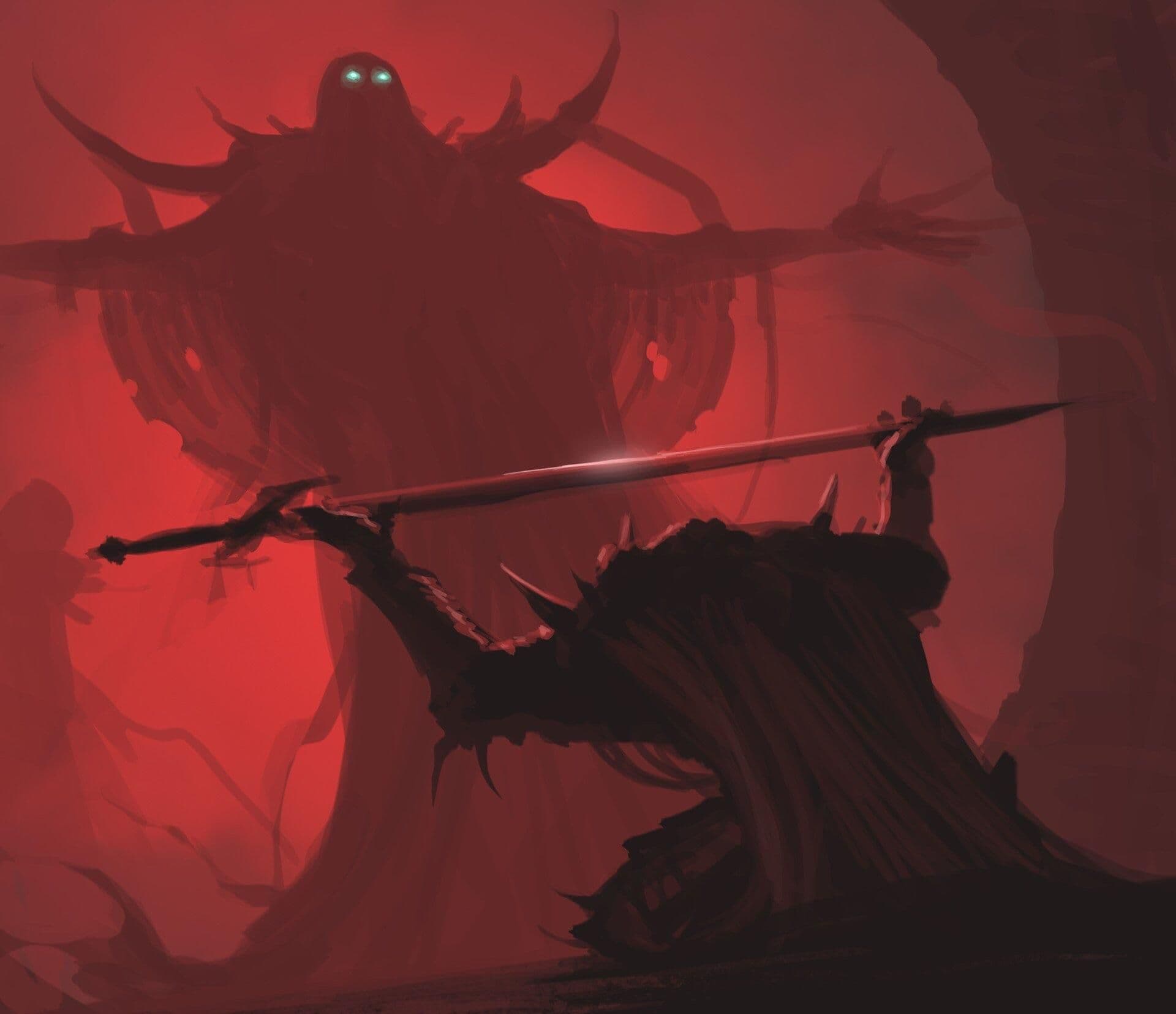 Dark Souls boss fight