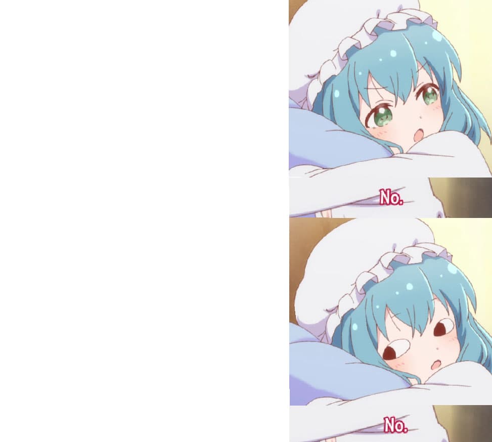 Rem saying no