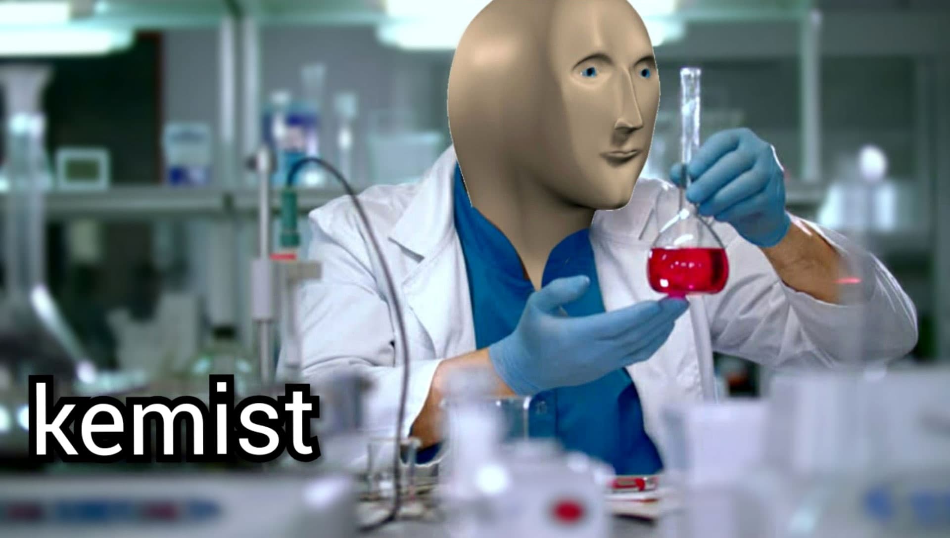 Meme Man scientist