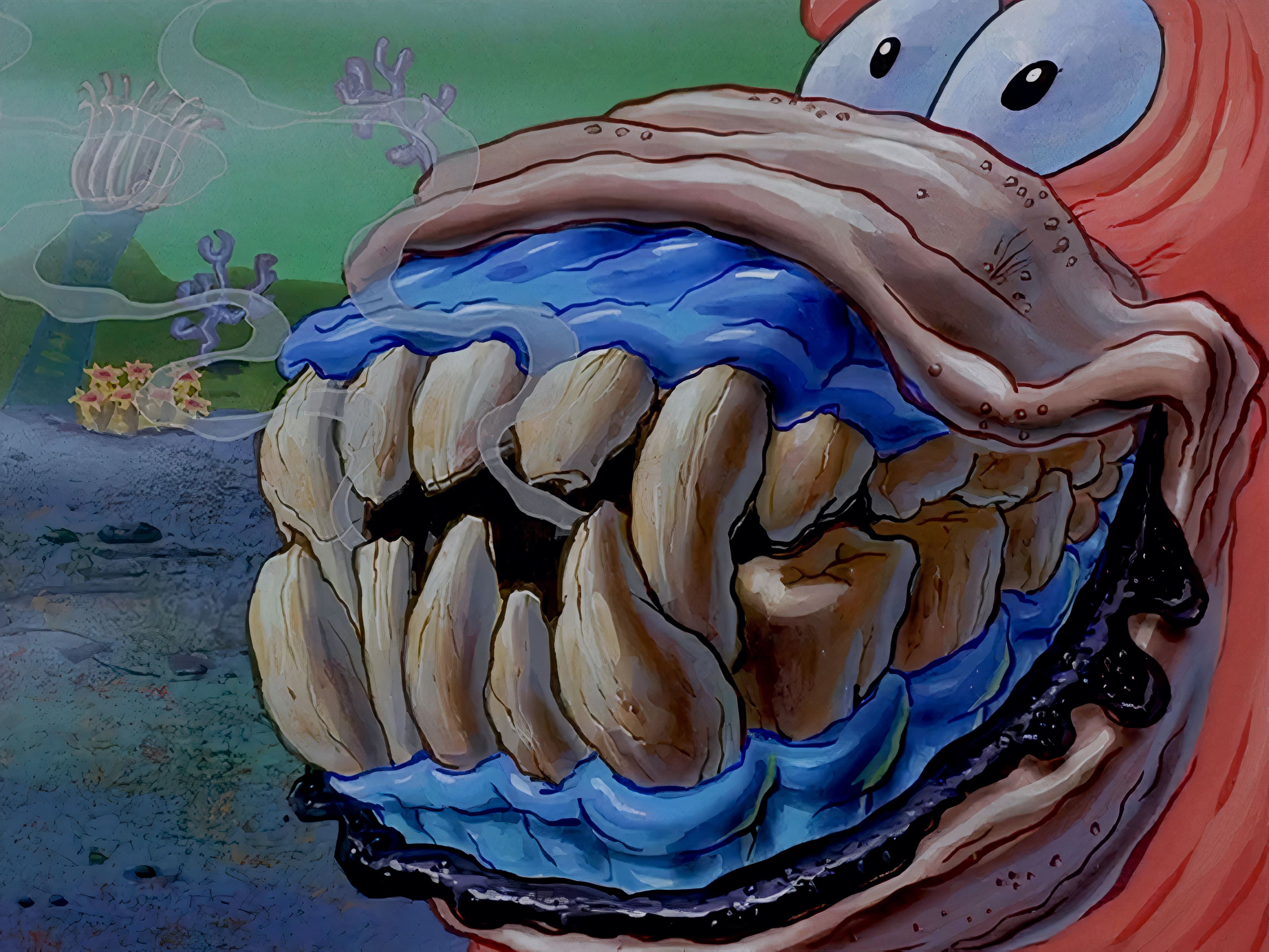 Patrick Star bad teeth
