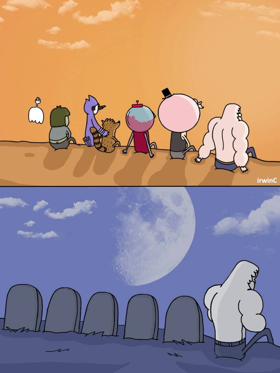 Skips immortality graveyard friends