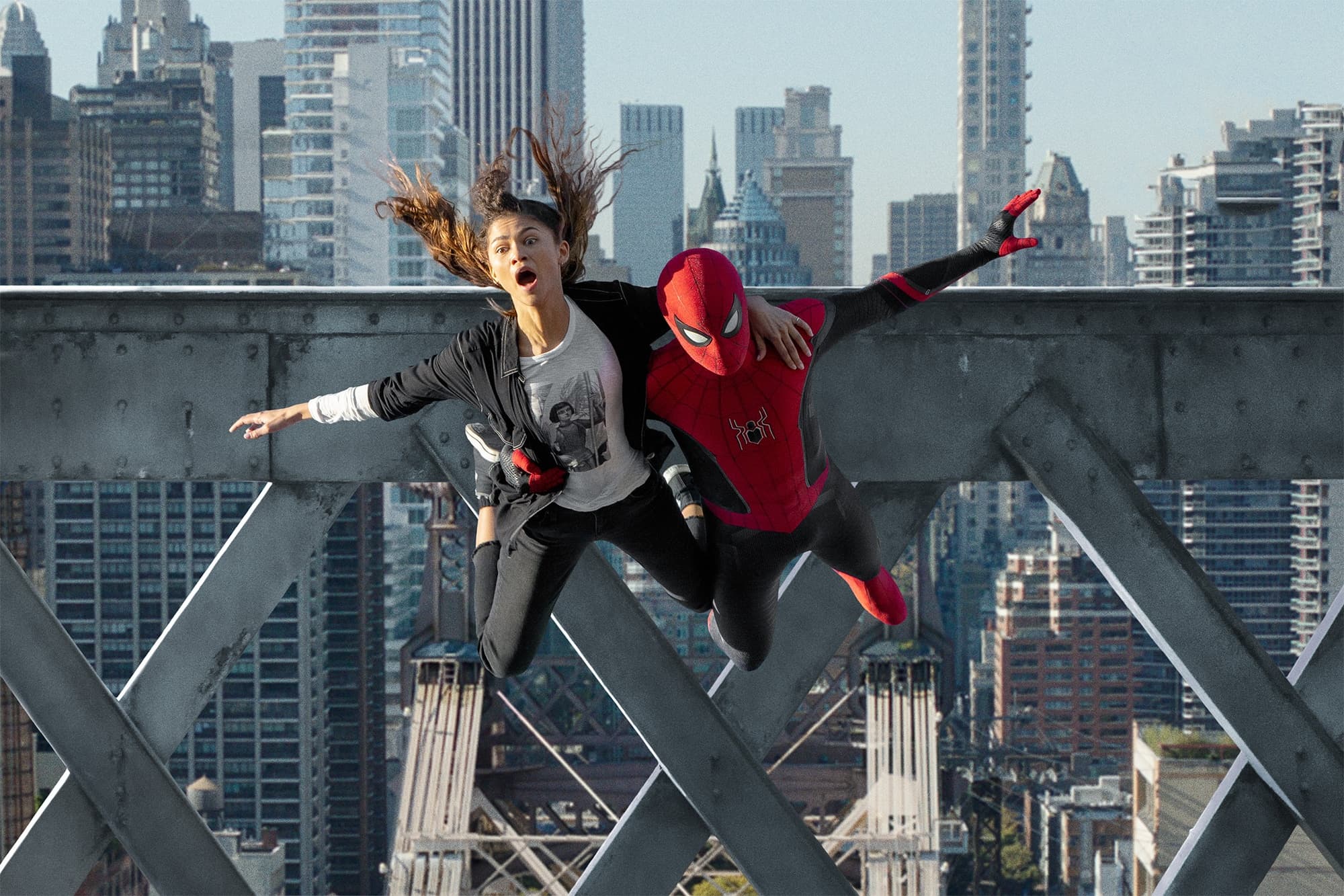 Spider man spiderman sauter jum
