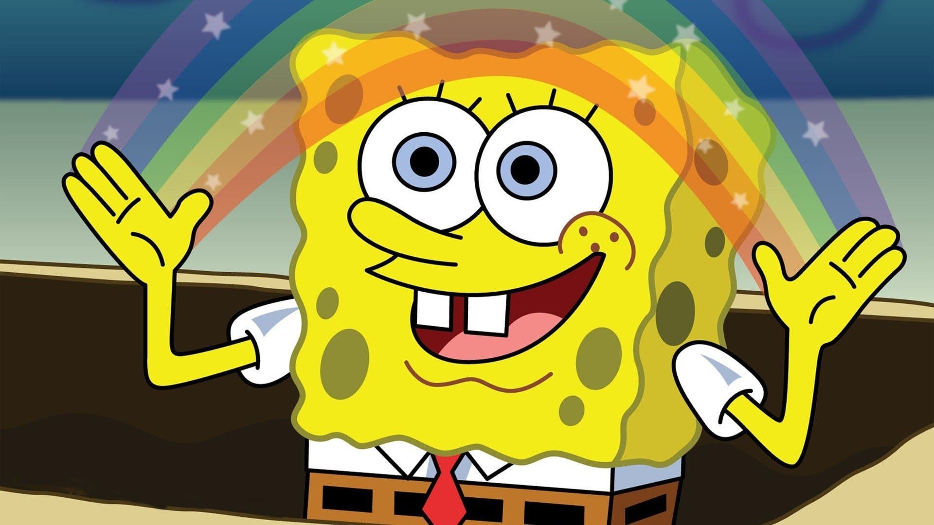 SpongeBob imagination rainbow