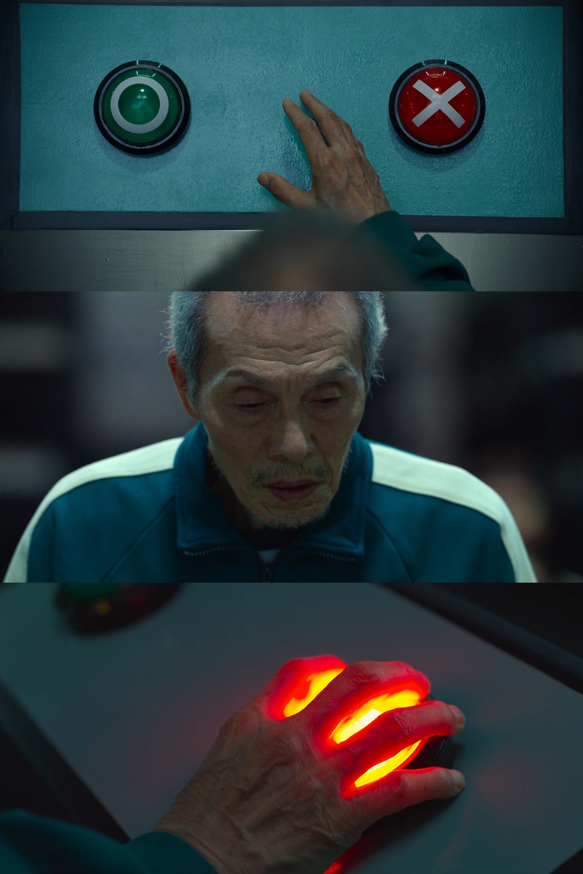 Squid Game button choice
