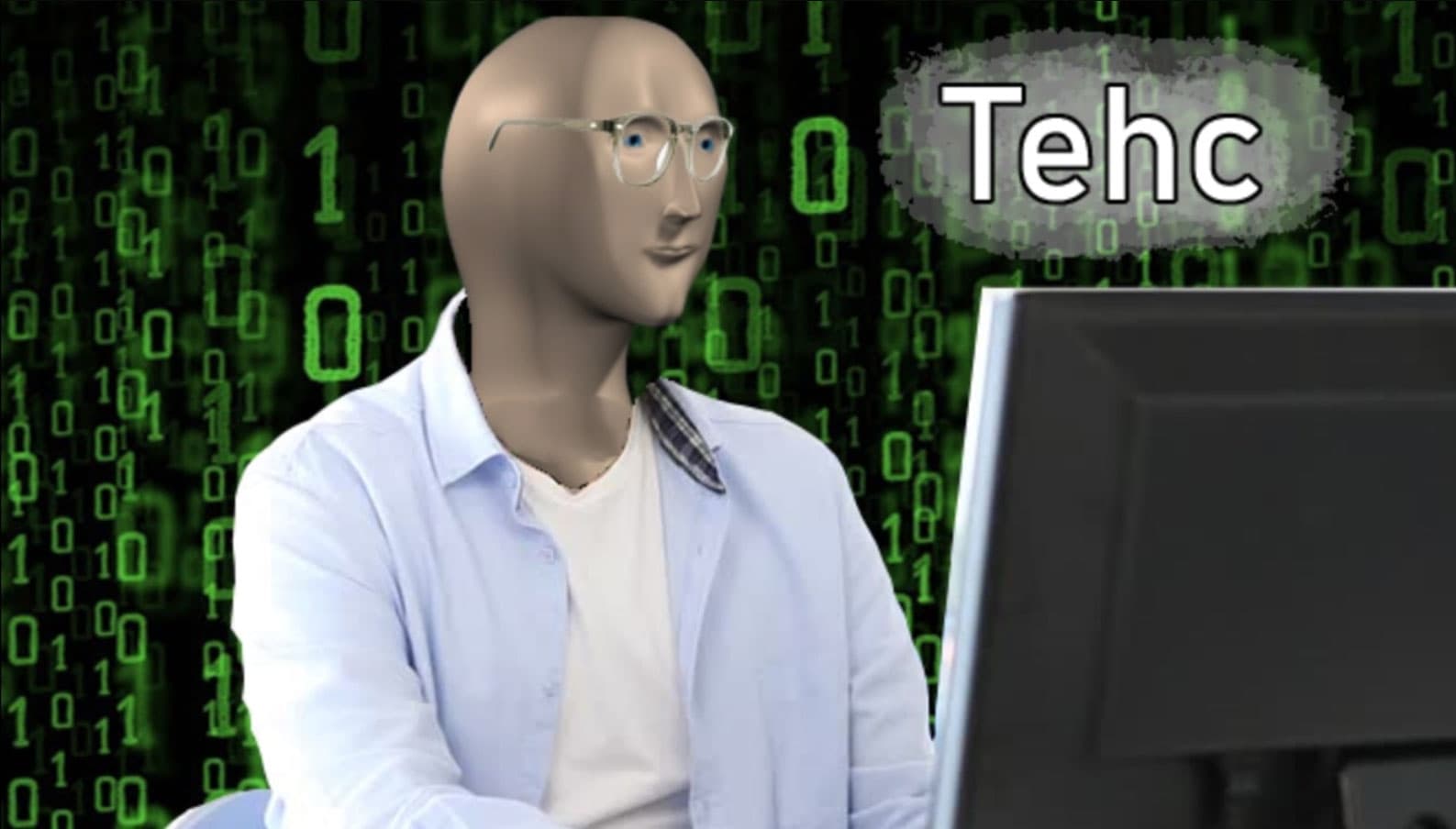 Meme man stonks