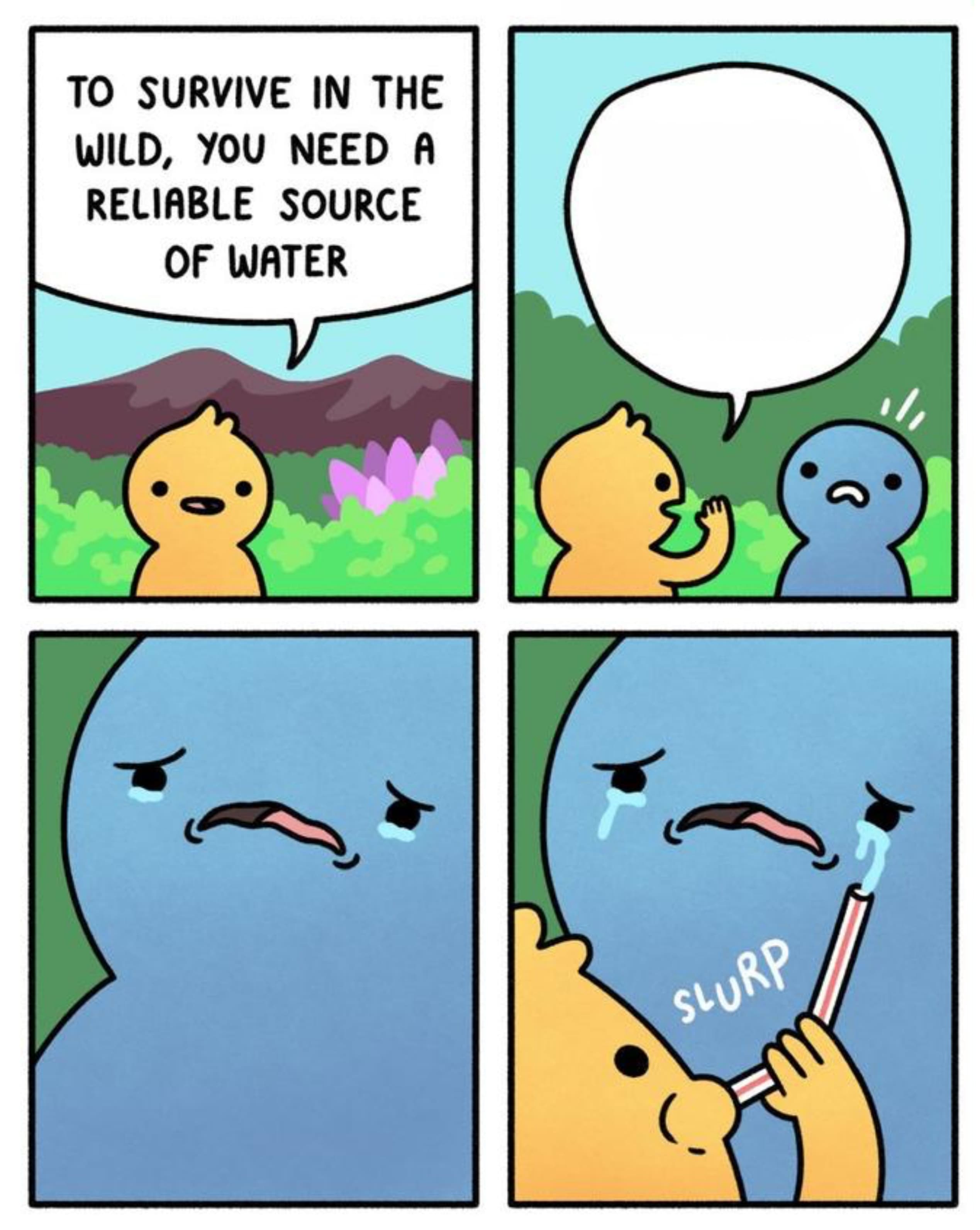 To survive in the wild safely endangered