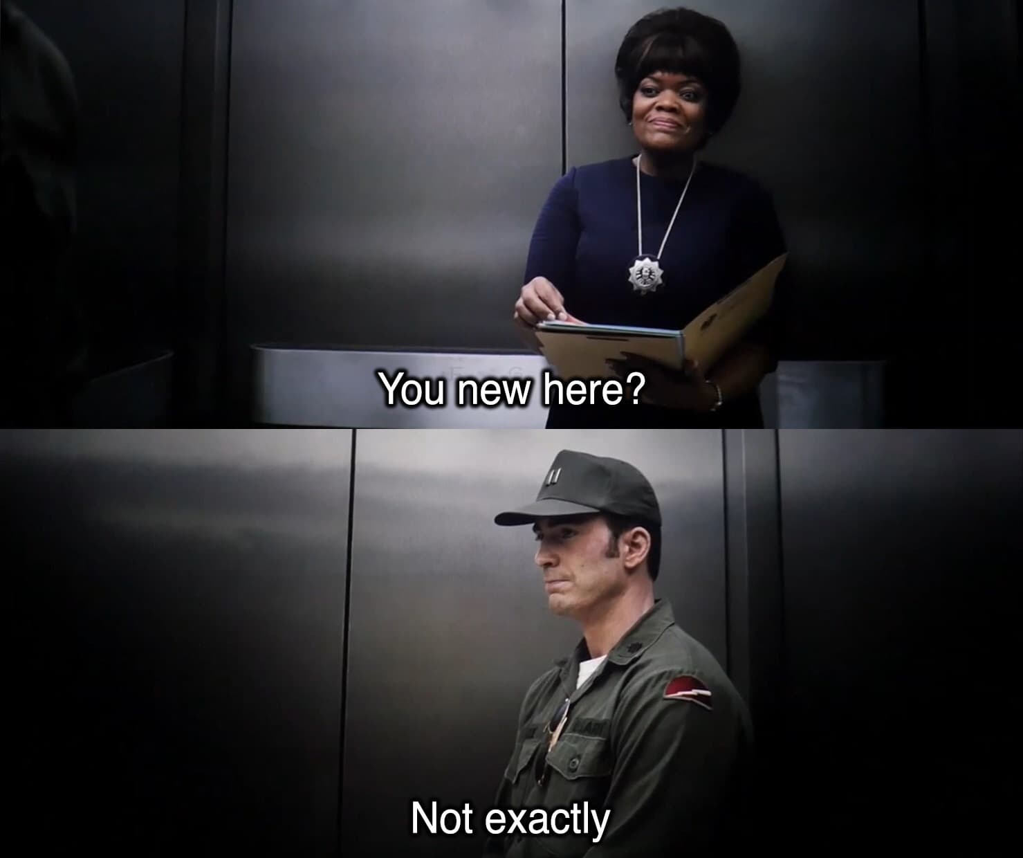 You new here elevator