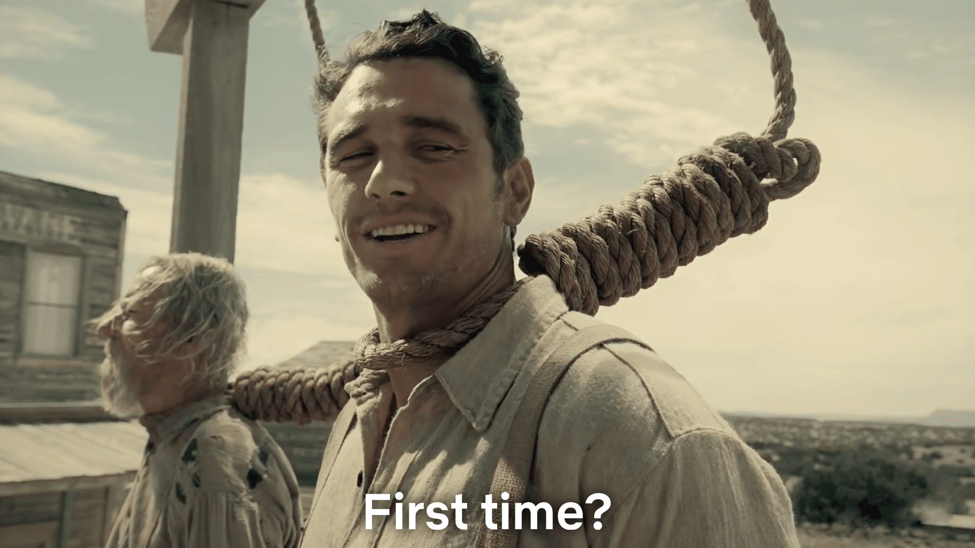 First time hanging