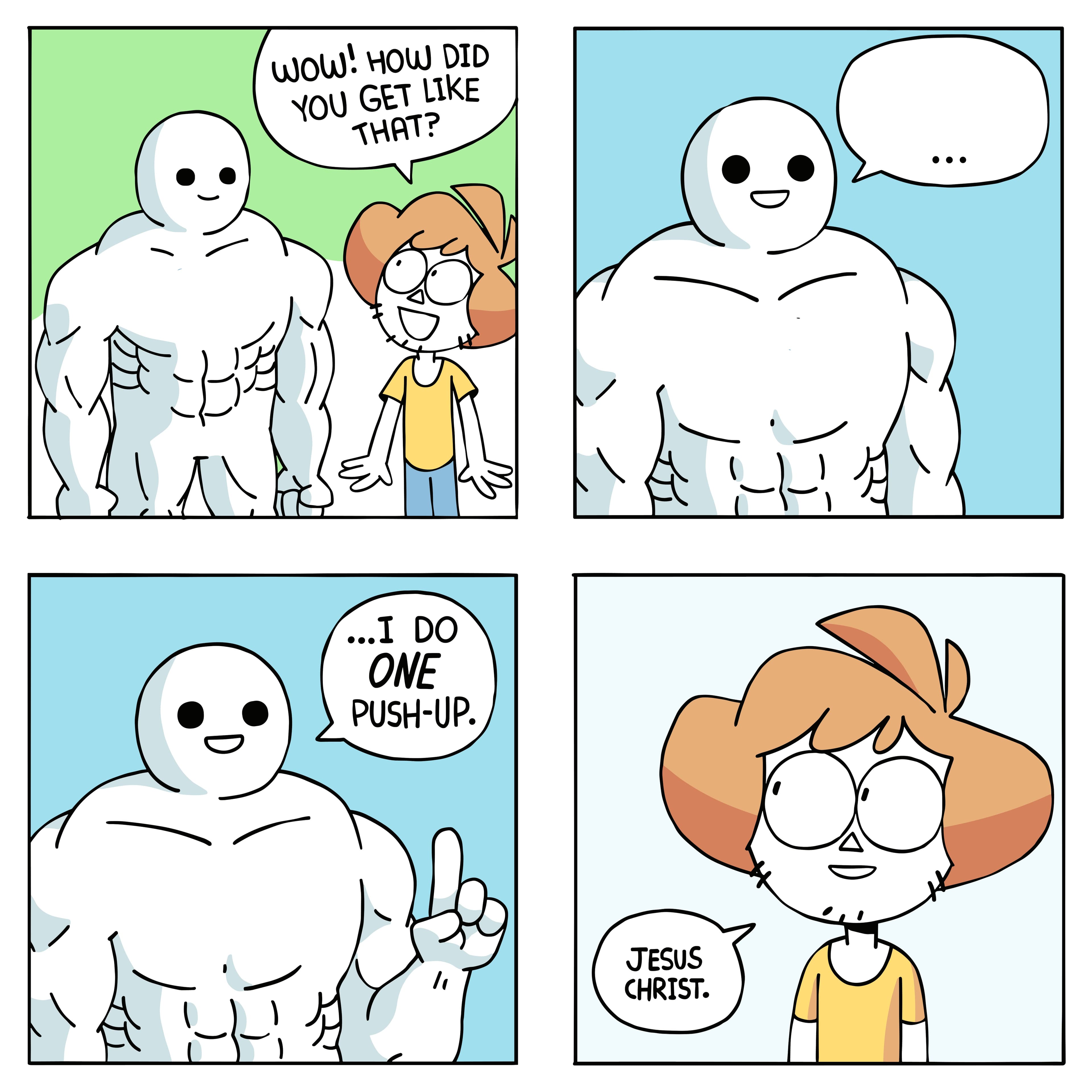 I do one pushup