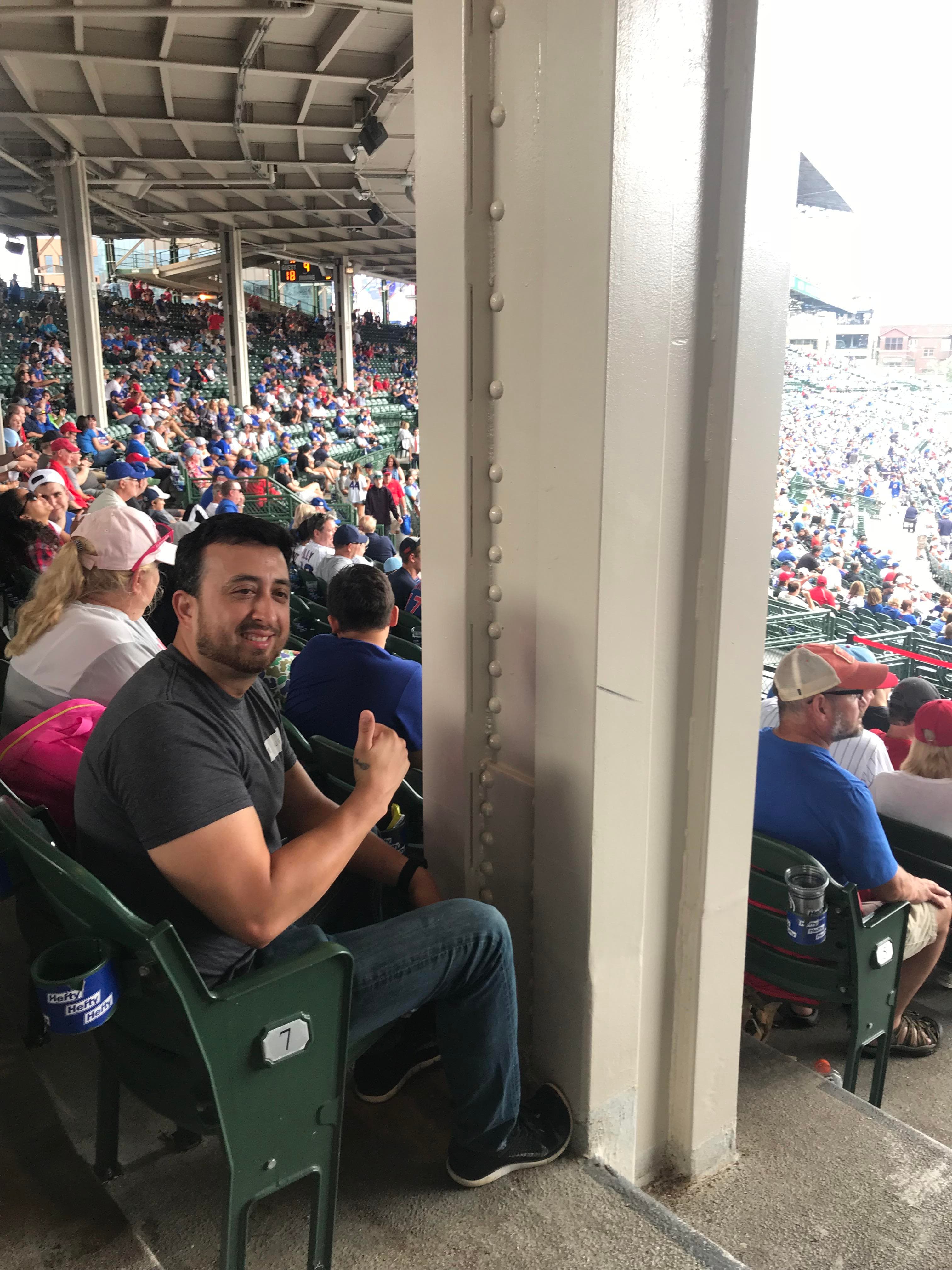 Obstructed view seat