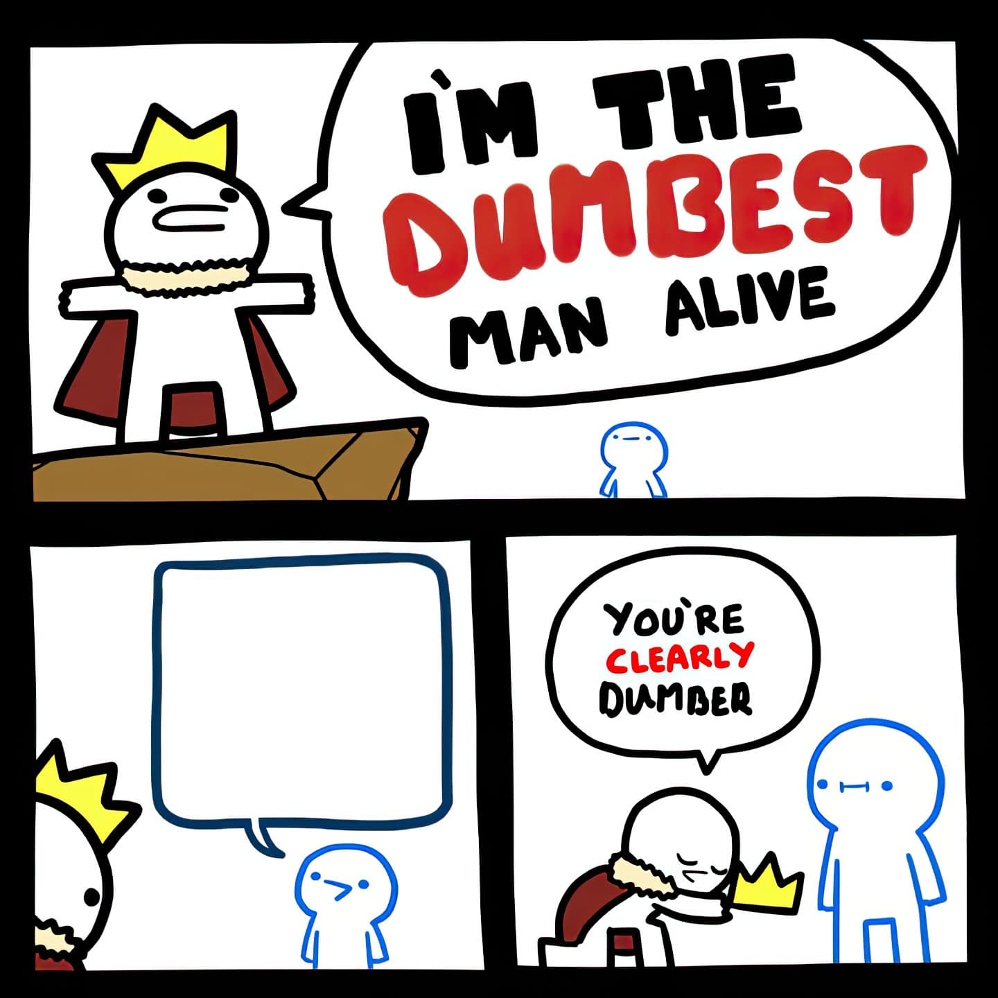 Dumbest man alive