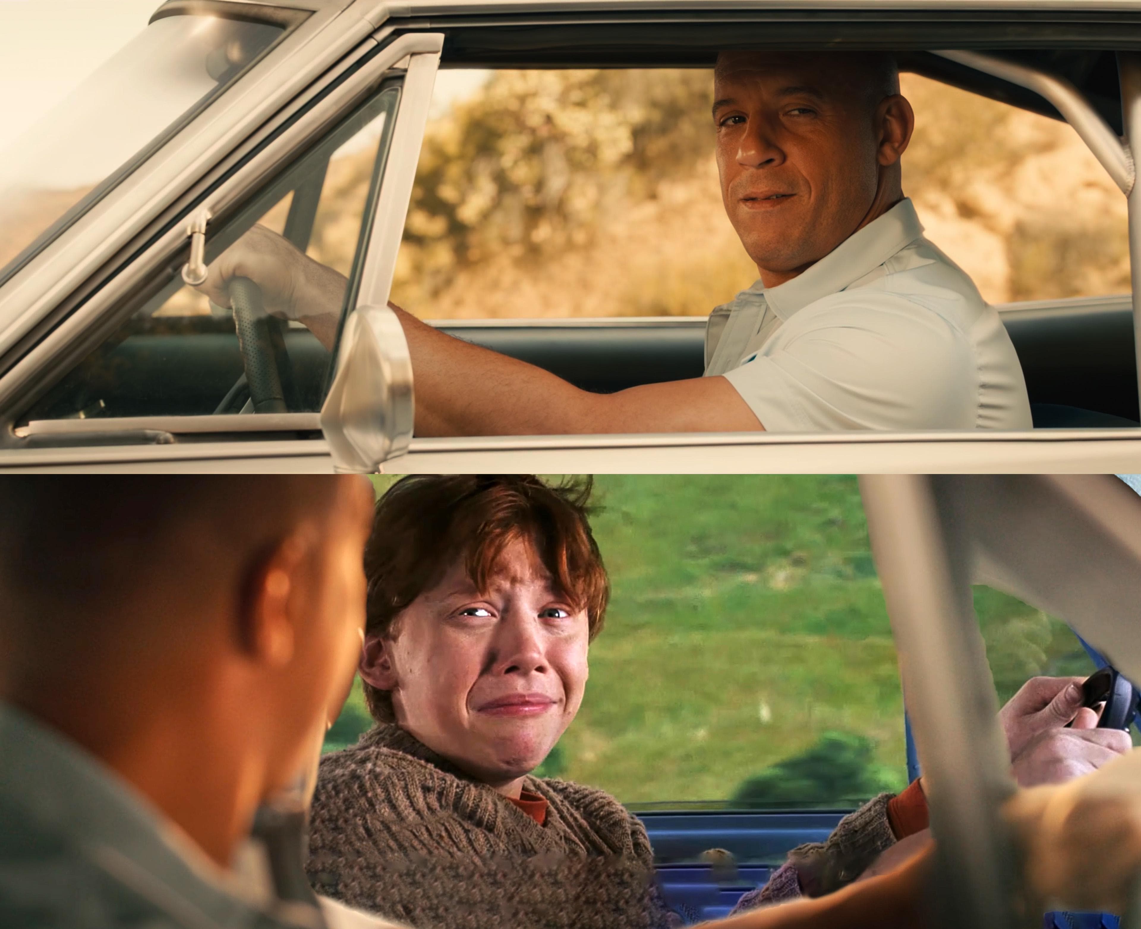 The Rock crying kid