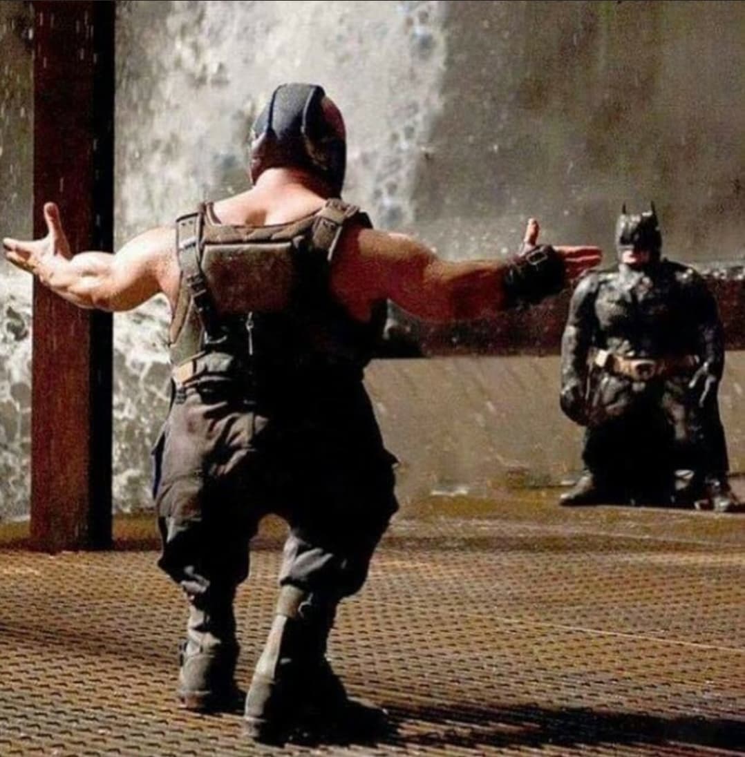 Tiny Batman vs tiny bone