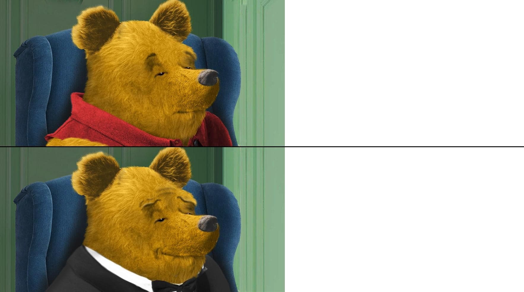 Winnie the Pooh tuxedo
